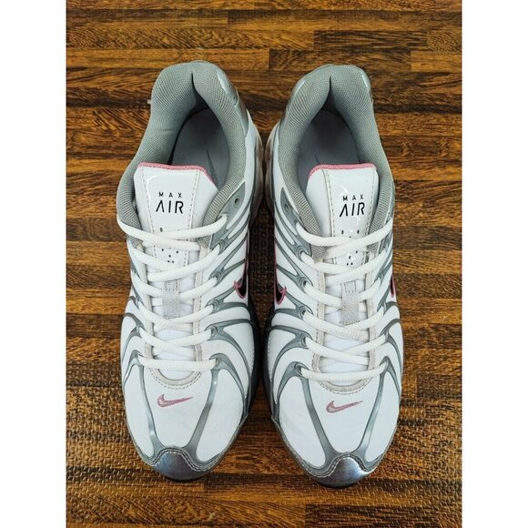 Nike Women's Air Max Torch SL Stripe White Leather Running Shoes 9 US - Picture 4 of 9